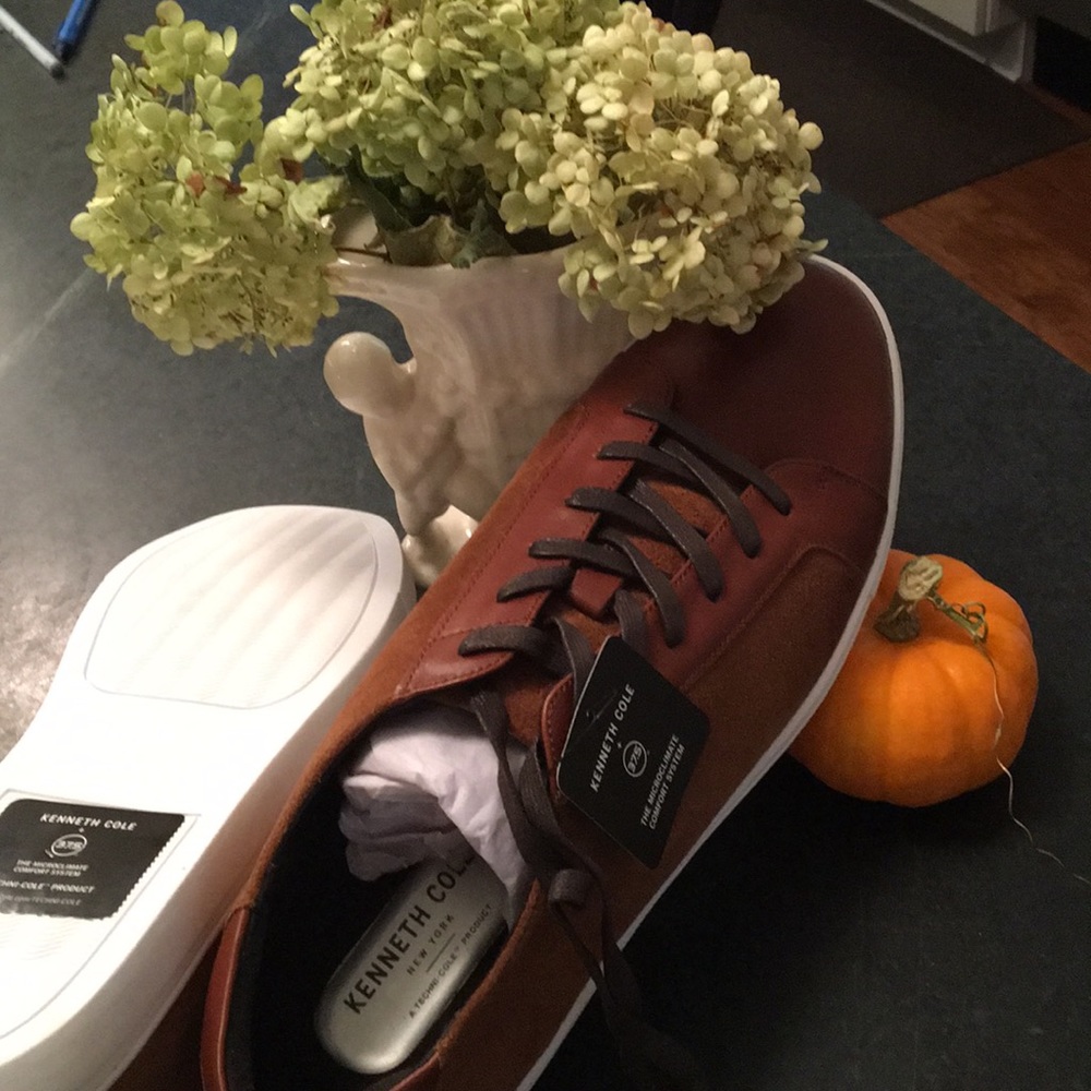 Brand new!  Kenneth Cole, leather and suede shoes!